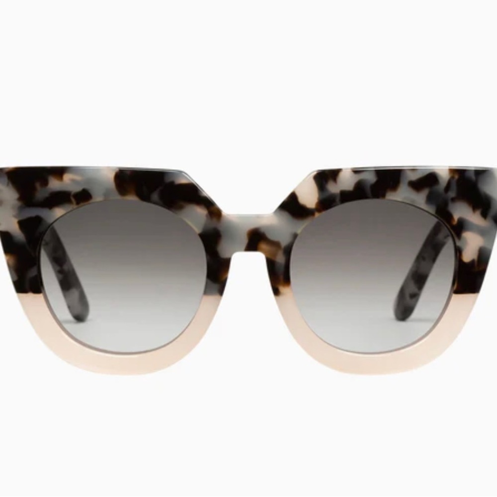 Valley Eyewear Spleen sunglasses in baby pink to tort